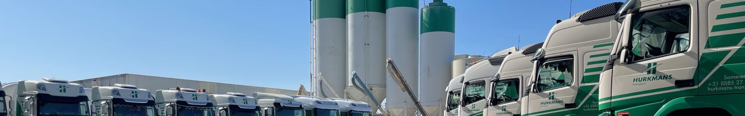 Wagenpark silo opslag cement Hurkmans